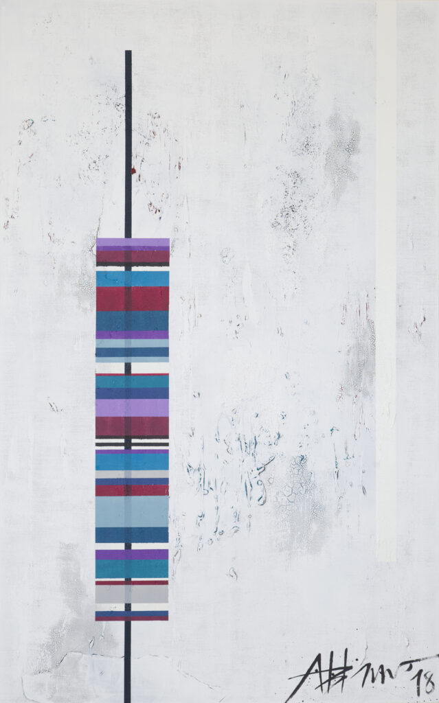 _32 Stripes_Acryl auf Leinwand_160x100_