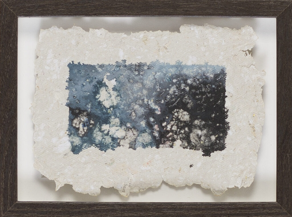 _Die Morpholoiden III_Reisleimdruck auf Büttenpapier_15x20_