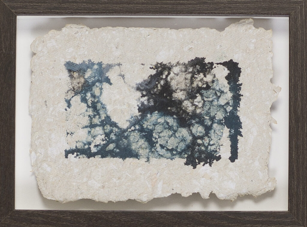 _Die Morpholoiden IV_Reisleimdruck auf Büttenpapier_15x20_