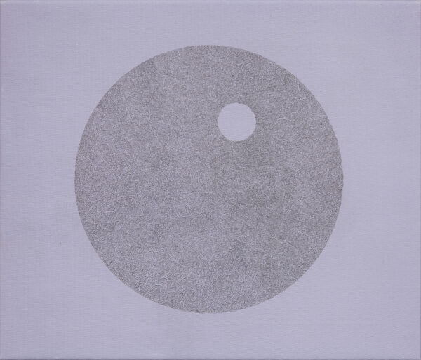 _KI II_Fineliner auf Leinwand_50x60_