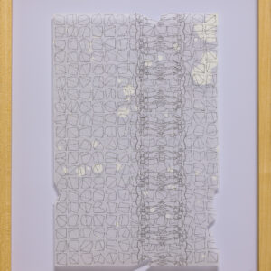 _Was ist der Mensch_Fineliner, Bleistift und Acryl auf Papier_43x53_