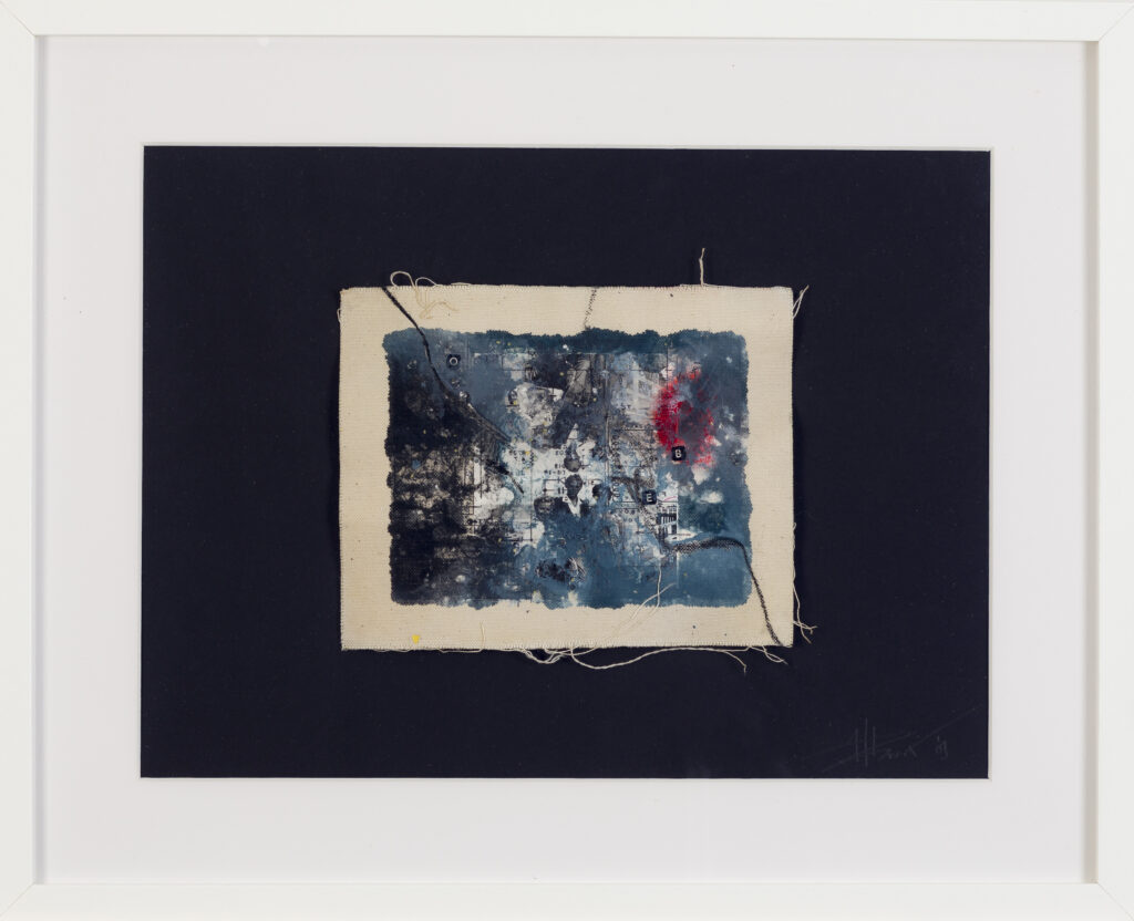 _What´s mine? III_Mixed Media auf Leinwand (gerahmt) 41x51_