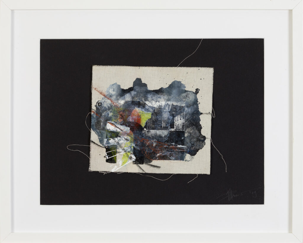 _What´s mine? II_Mixed Media auf Leinwand (gerahmt) 41x51_