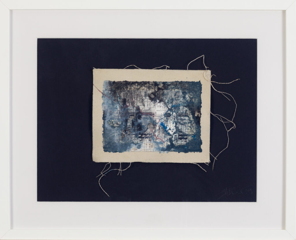 _What´s mine? VII_Mixed Media auf Leinwand (gerahmt) 41x51_