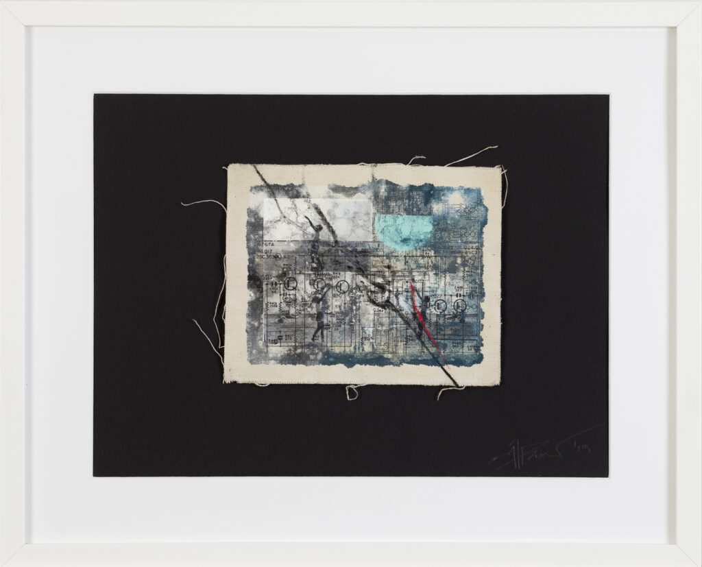 _What´s mine? VI_Mixed Media auf Leinwand (gerahmt) 41x51_