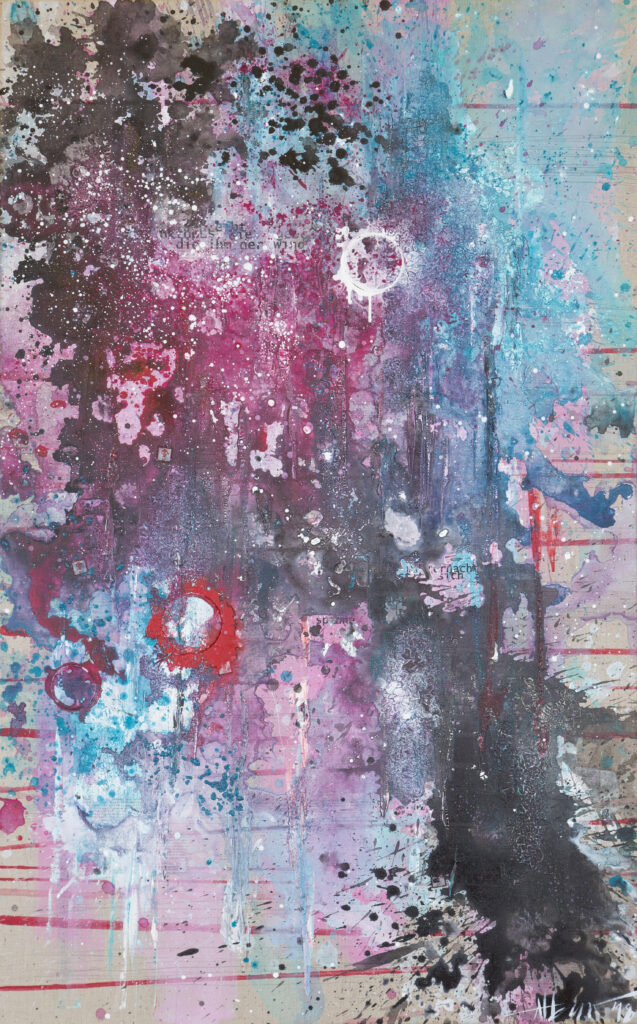 _Die Oktopusgeschichte Teil V_Mixed Media auf Leinwand_100x160_