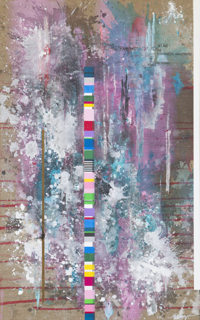 _Die Oktopusgeschichte Teil IV_Acryl auf Leinwand 100x160_