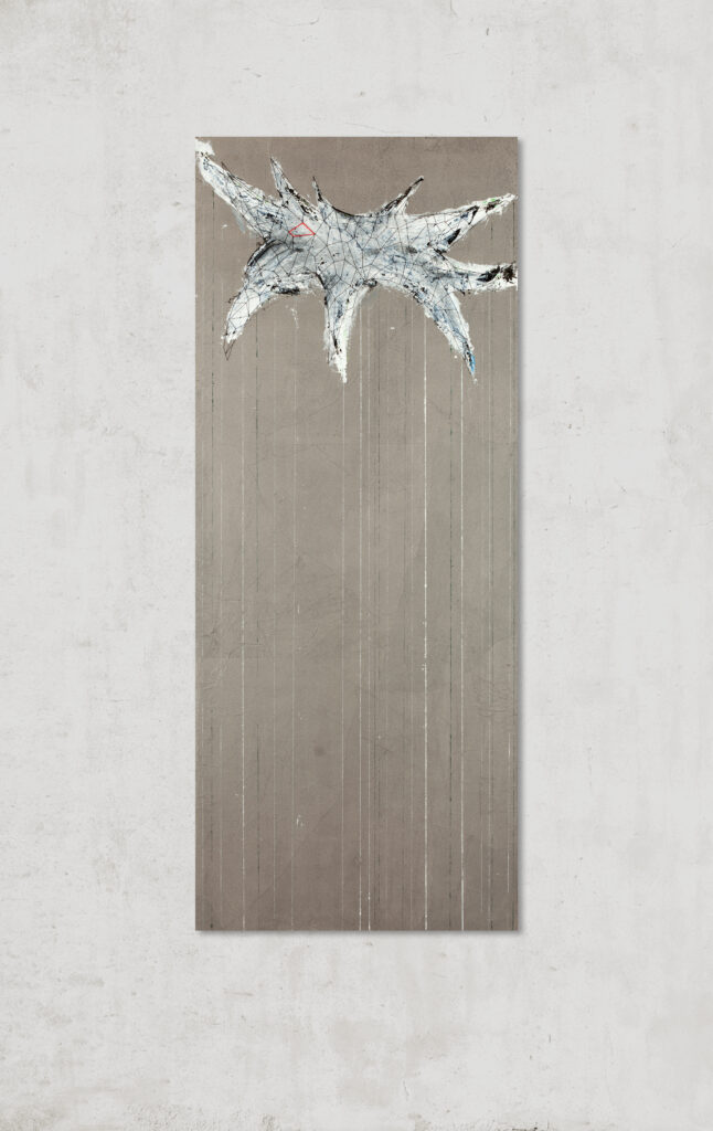_From Far_mixed Media auf Leinwand_57x140_
