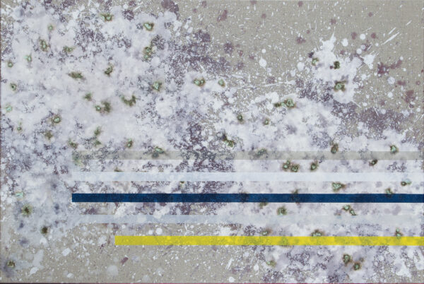 _Kallus II_Gesso, Red Wine&Acryl on Canvas_120x80_