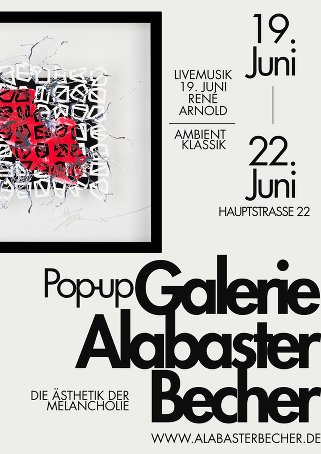 Pop-Up Galerie Alabaster Becher